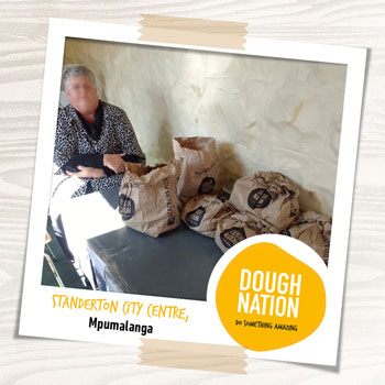 Debonairs Pizza Standerton City makes a meal of Doughnation cheer