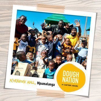The Debonairs Pizza Acornhoek give the gift of happiness