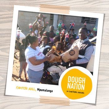 Debonairs Pizza Emoyeni Mall enjoys Mandela Day with children in a fun and exciting way