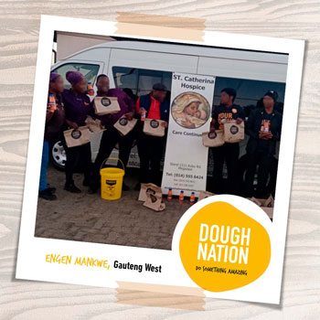 Debonairs Pizza Mankwe does meaningful work on Mandela Day