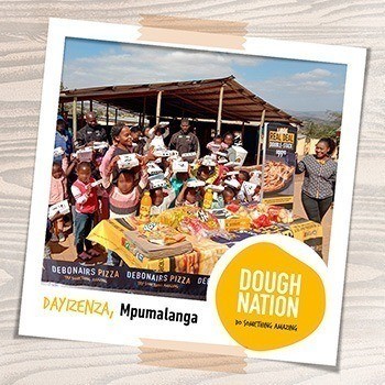 Debonairs Pizza Dayizenza shows its support of Tfutfuka Mhaule Pre Creche
