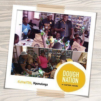 Debonairs Pizza Elukwatini Returns to Siyabonga Drop-In Centre with a Doughnation