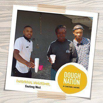 debonairs pizza treats paardekraal's homeless to something amazing
