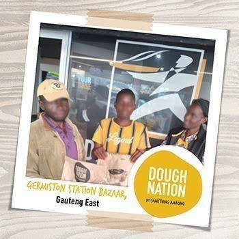 great pizza meets good deeds: debonairs germiston station bazaar express